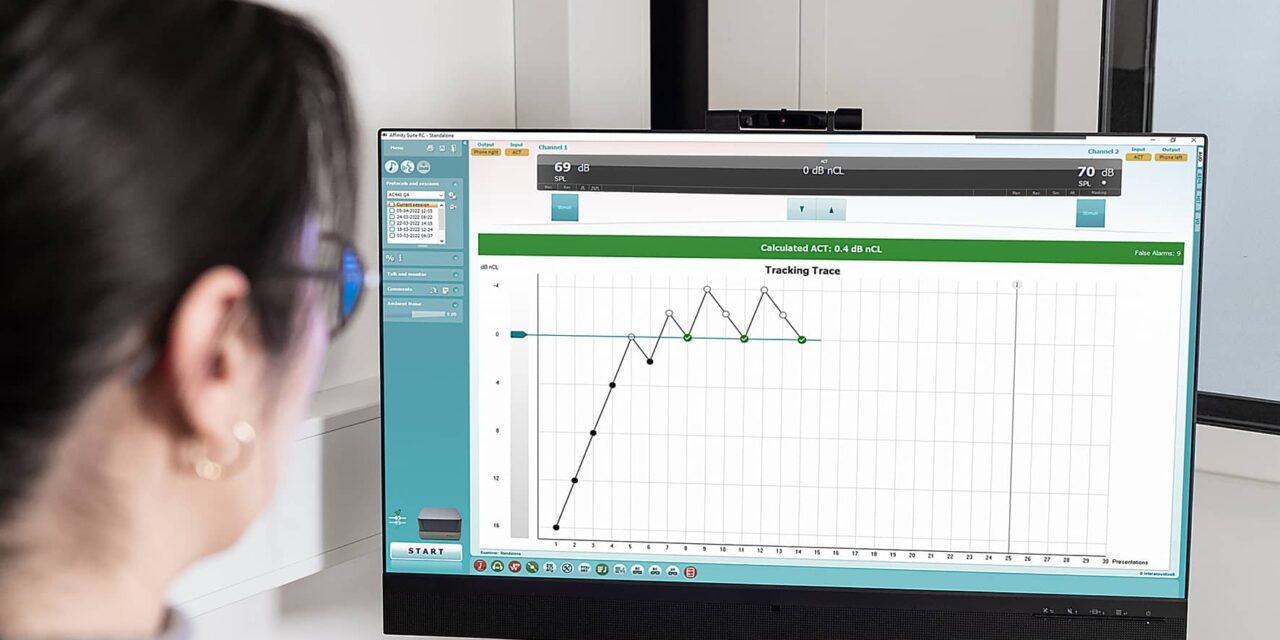 Clinical Feasibility of the Audible Contrast Threshold (ACT) Test