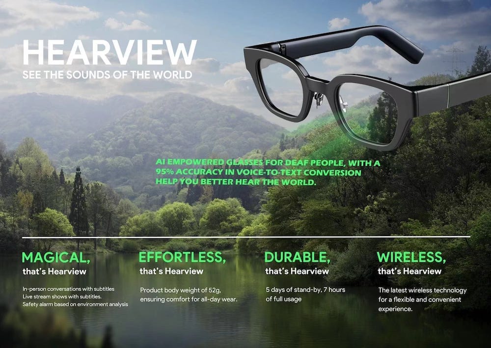Xiao-I Showcases Hearview Smart Glasses at Launch Event
