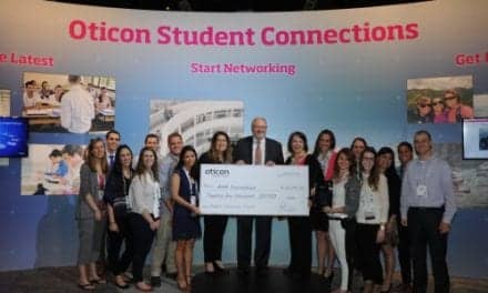 Oticon Donates ,000 to AAAF Scholarship Fund